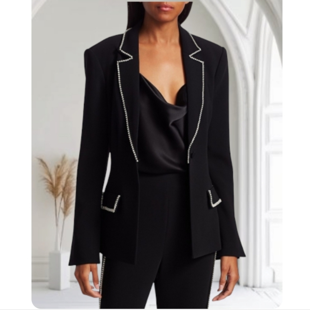 Vintage Sia Bellini Black Blazer